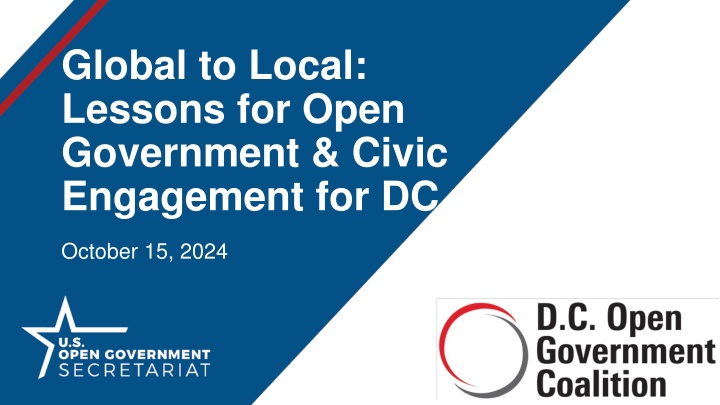 global to local lessons for open government civic