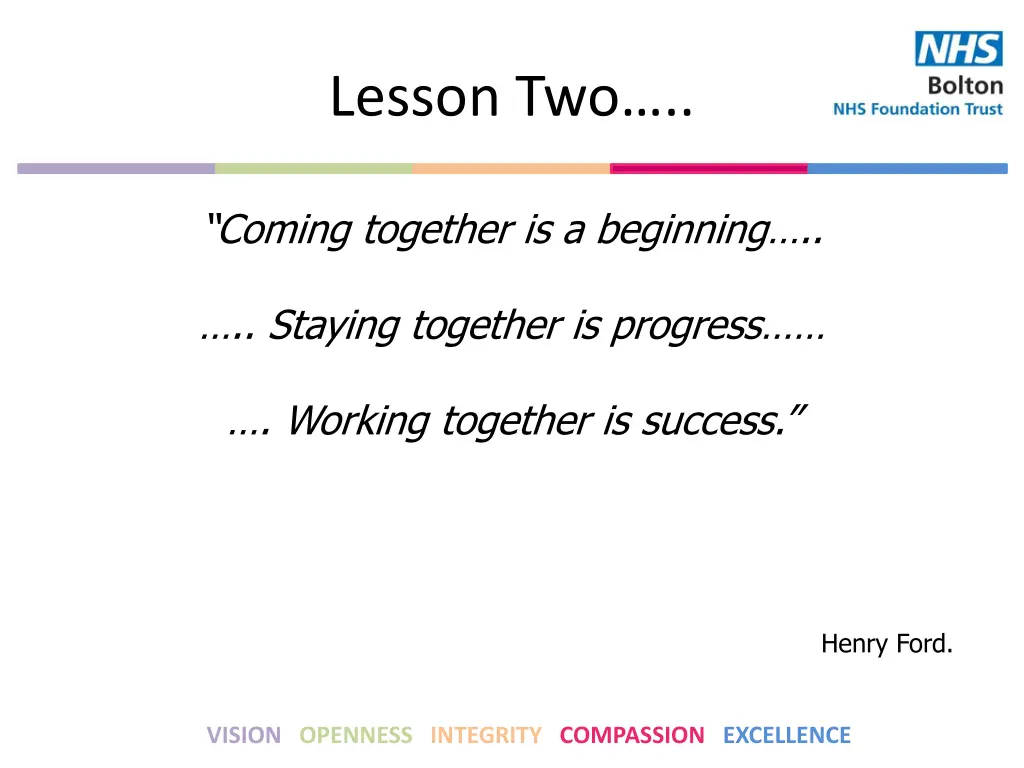 lesson two