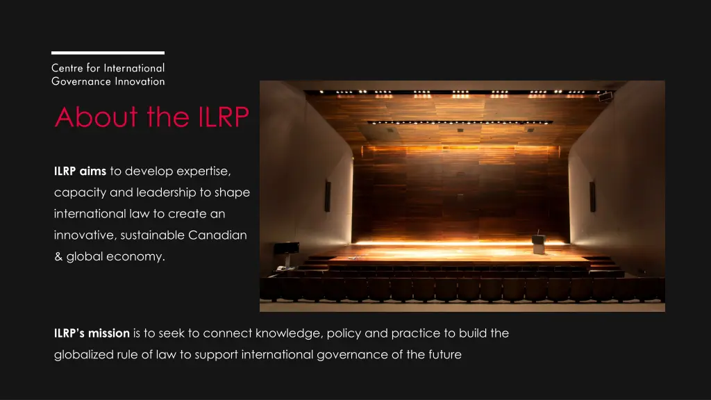 about the ilrp