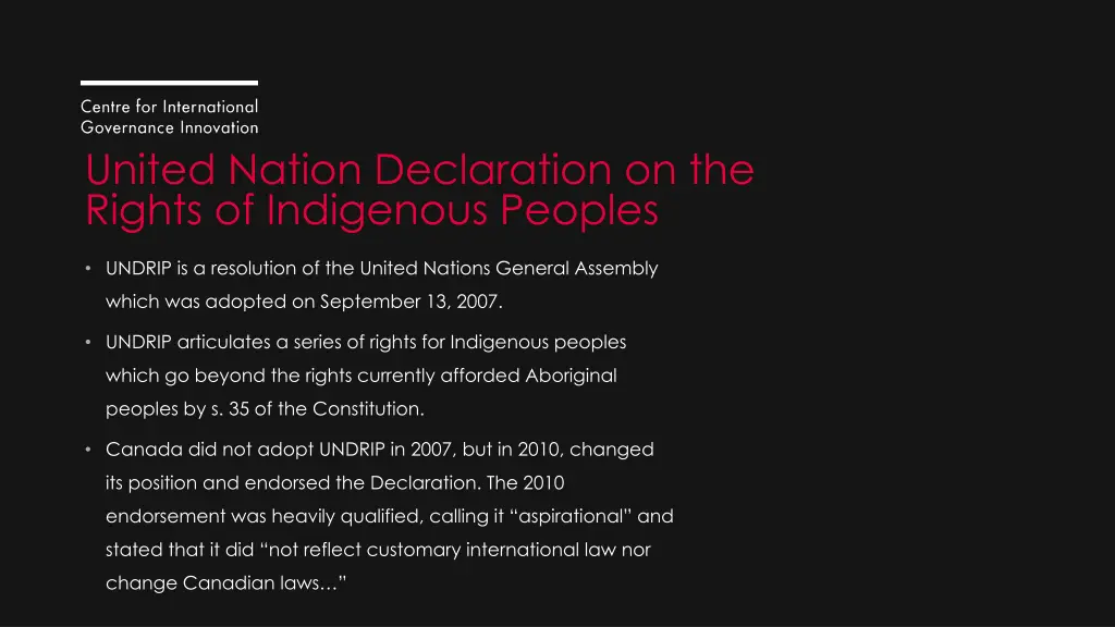 united nation declaration on the rights