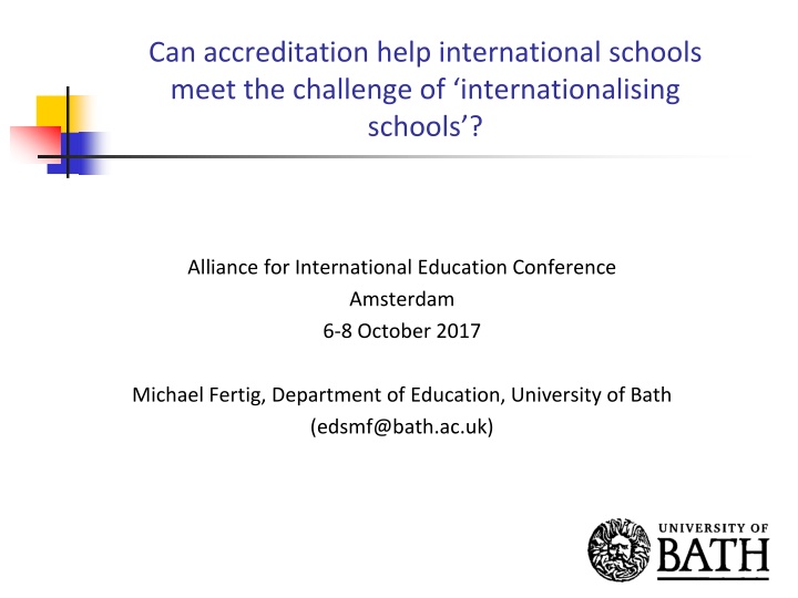 can accreditation help international schools meet