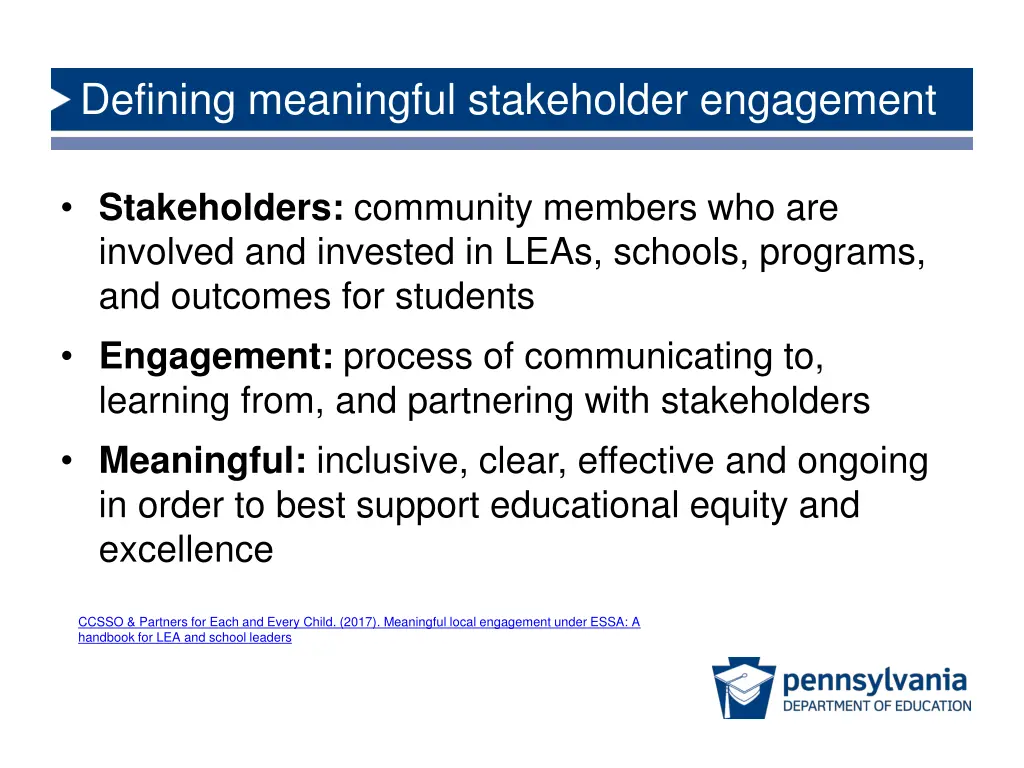 defining meaningful stakeholder engagement