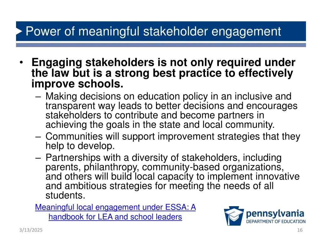 power of meaningful stakeholder engagement