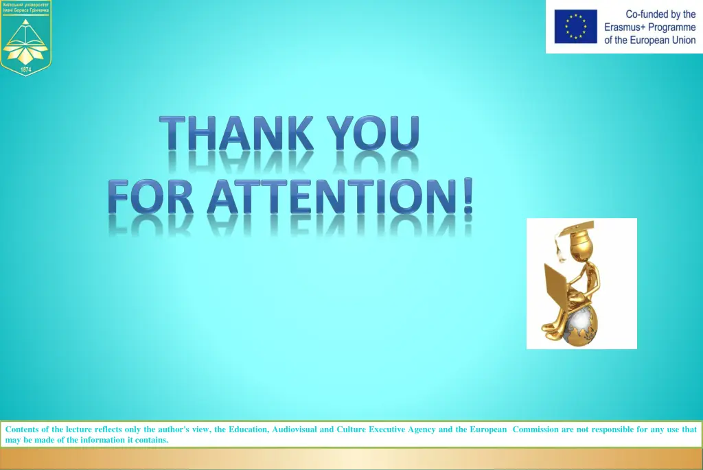 contents of the lecture reflects only the author