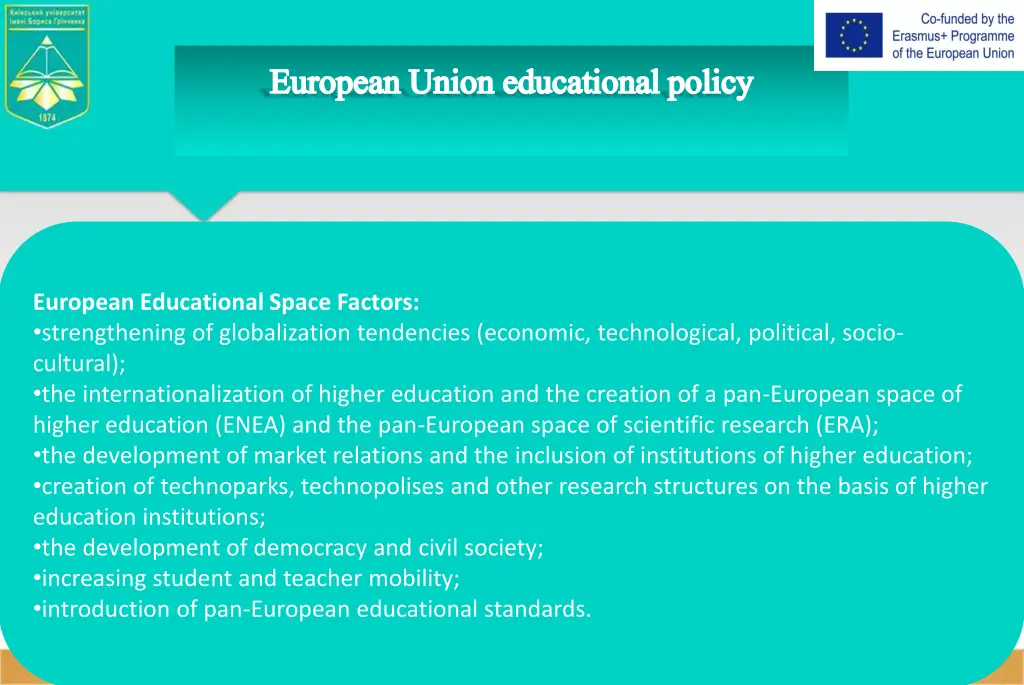 european union educational policy 3