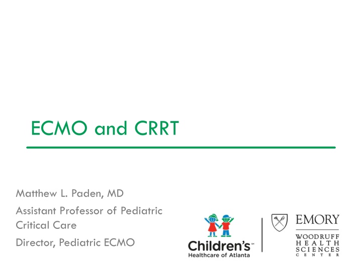 ecmo and crrt