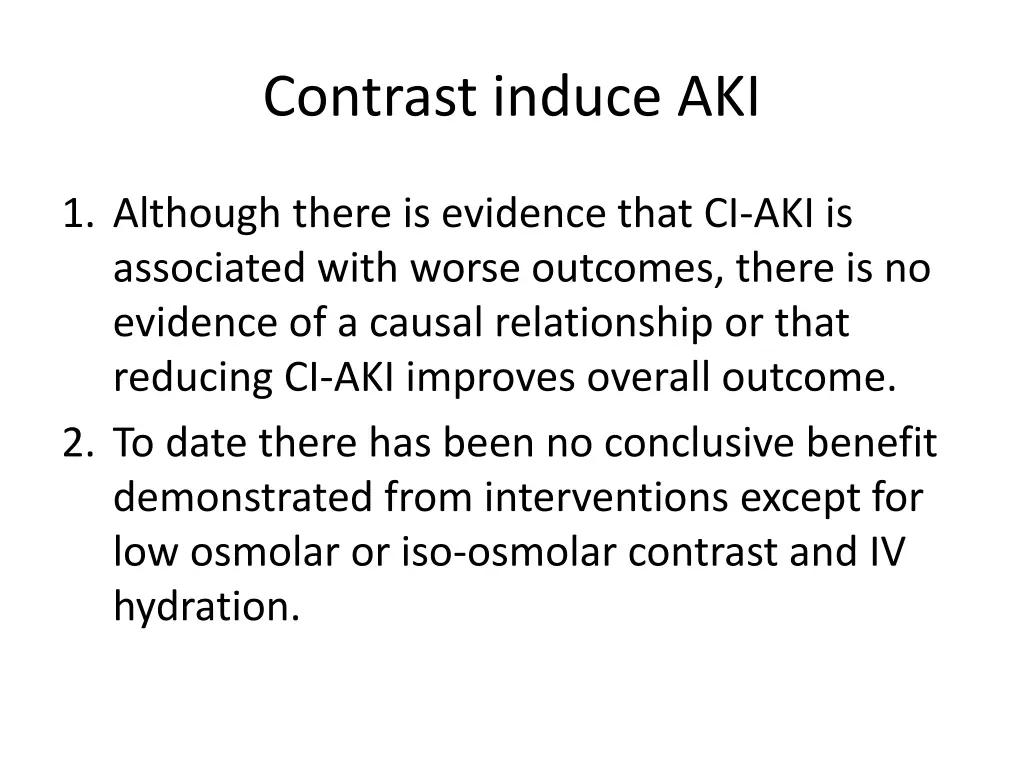 contrast induce aki