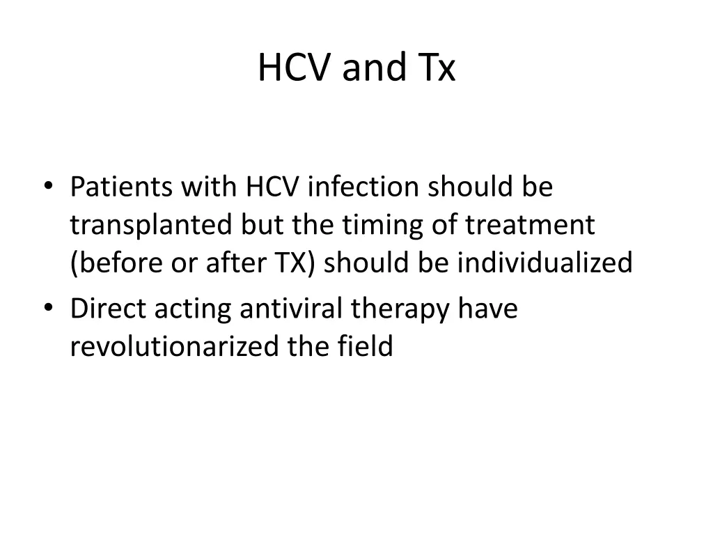 hcv and tx