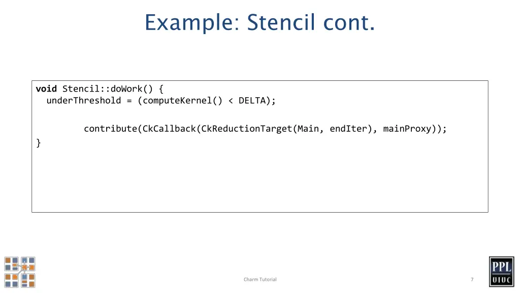 example stencil cont