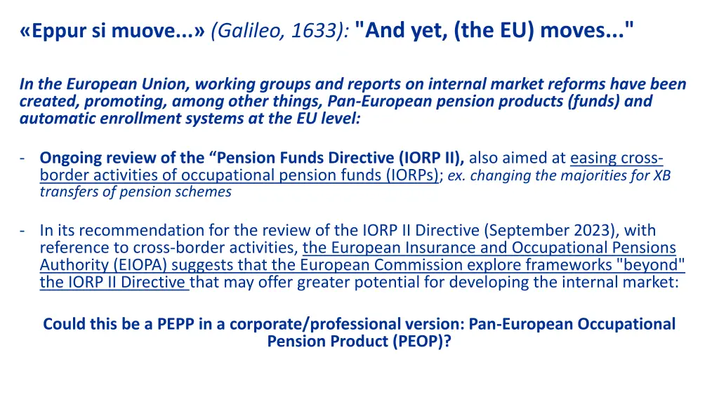 eppur si muove galileo 1633 and yet the eu moves