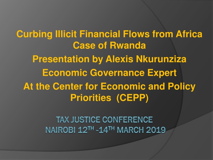 curbing illicit financial flows from africa case