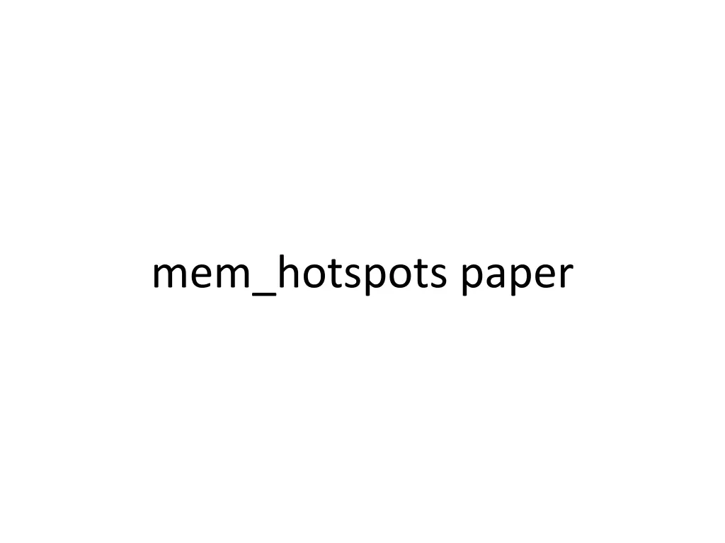 mem hotspots paper