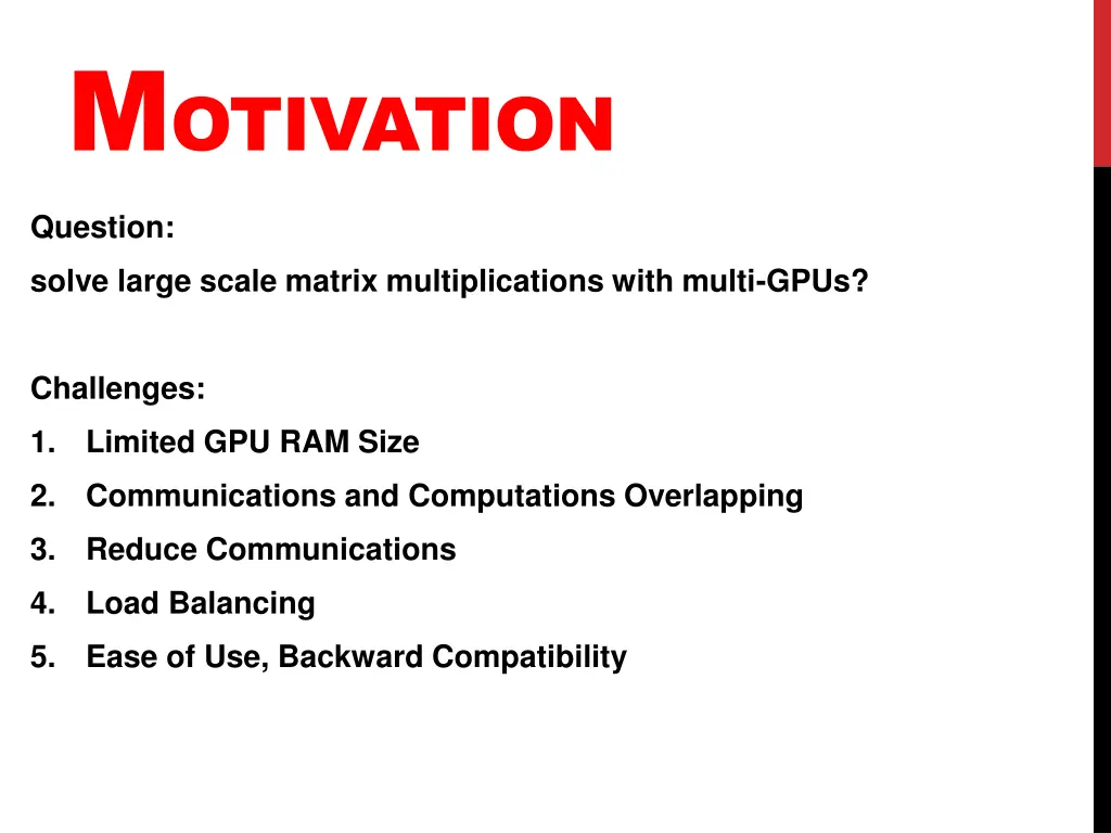 m otivation
