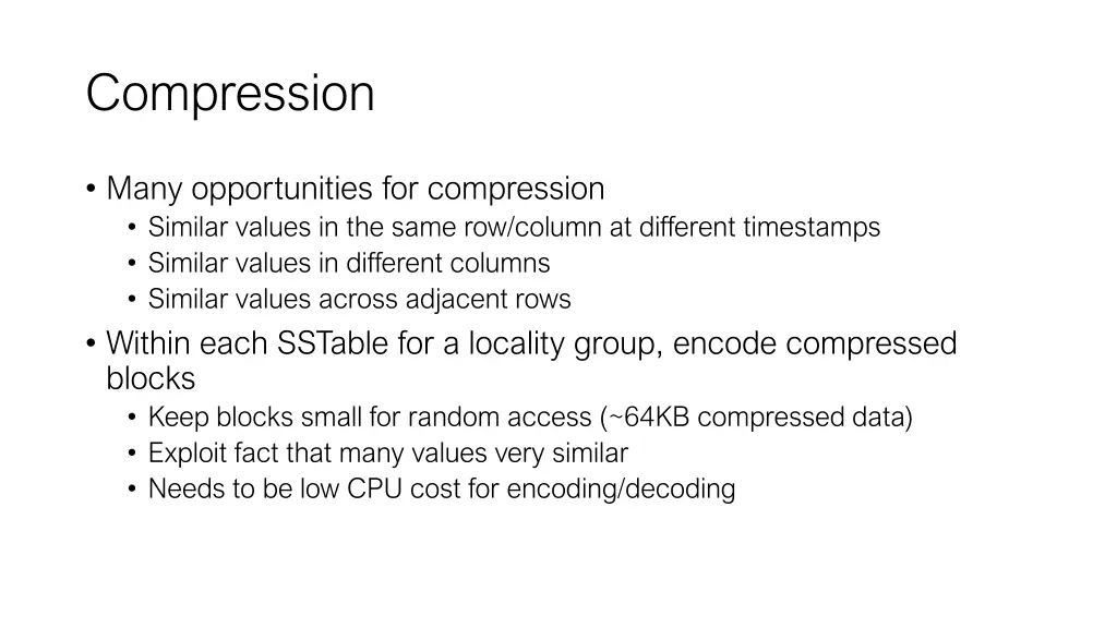 compression