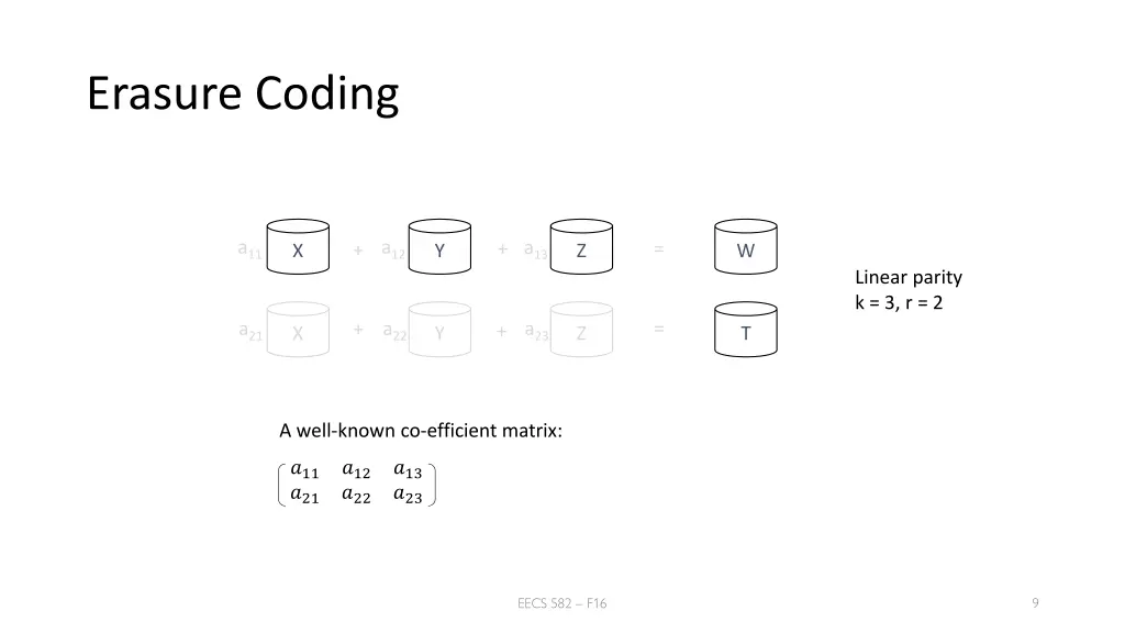 erasure coding 3
