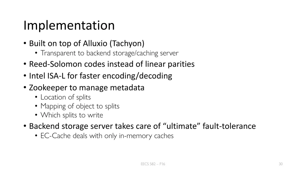 implementation
