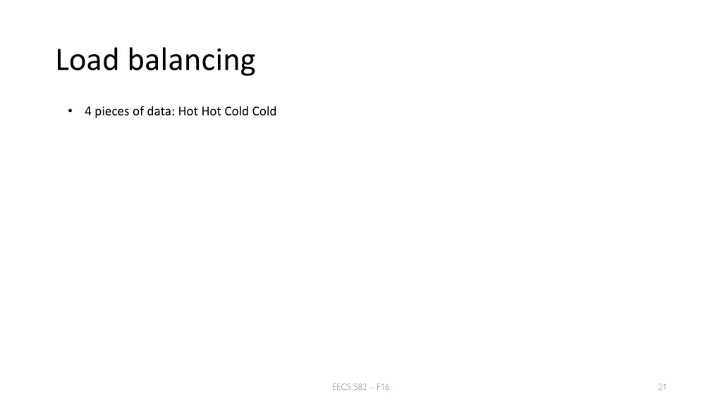 load balancing