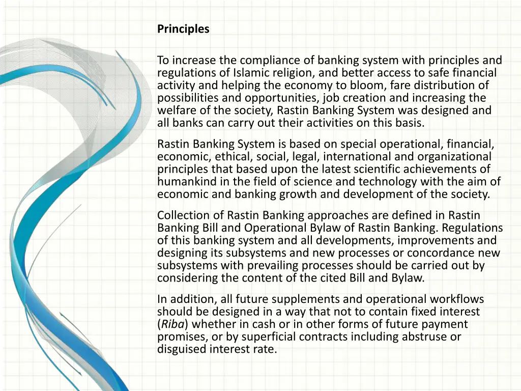 principles