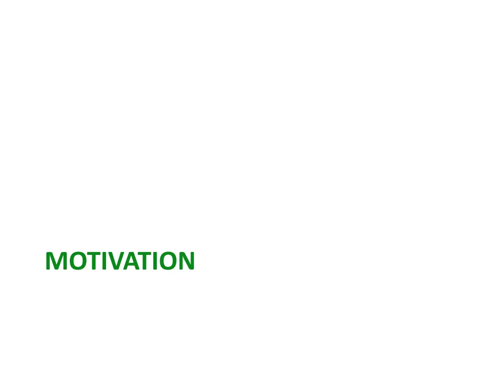 motivation