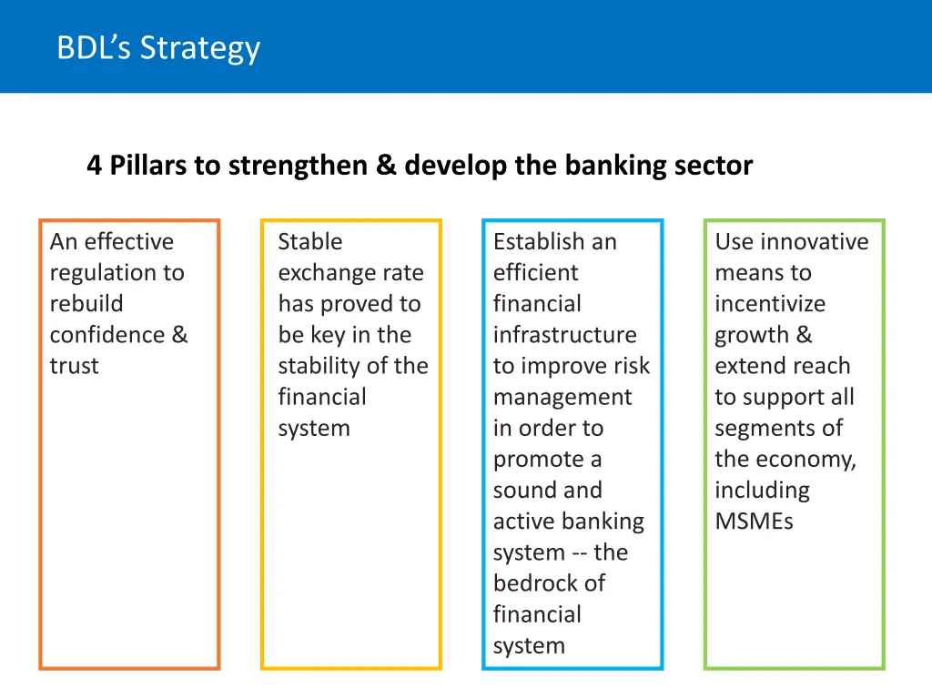 bdl s strategy