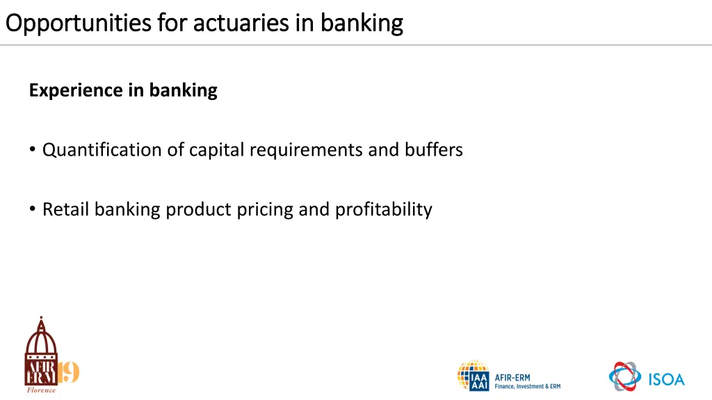 opportunities for actuaries in banking 2