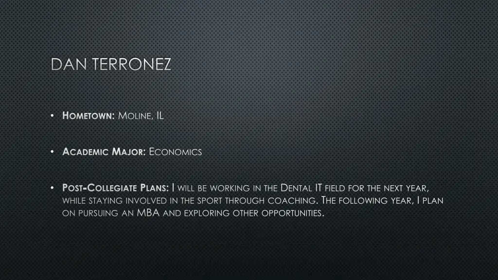 dan terronez