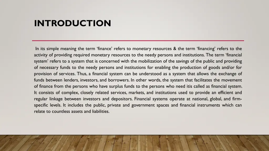 introduction