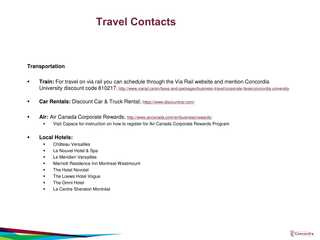 travel contacts 1