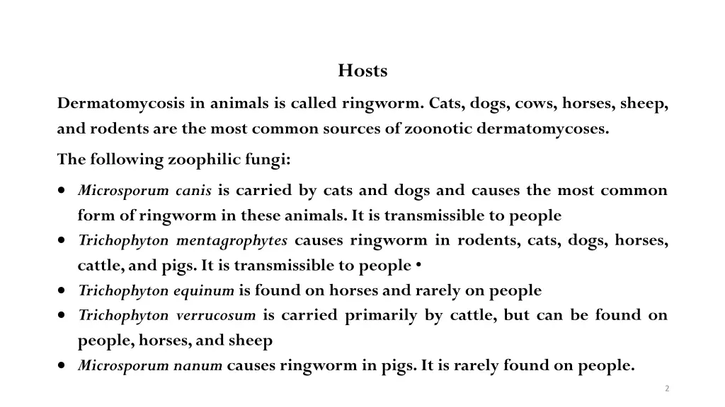 hosts