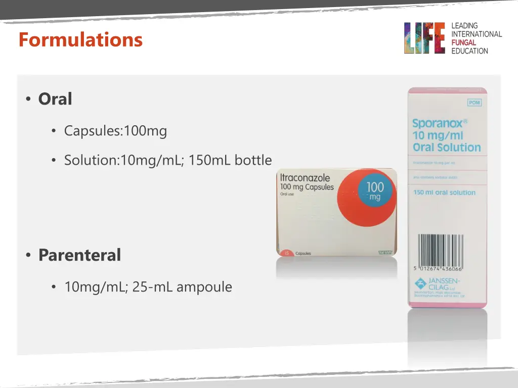 formulations