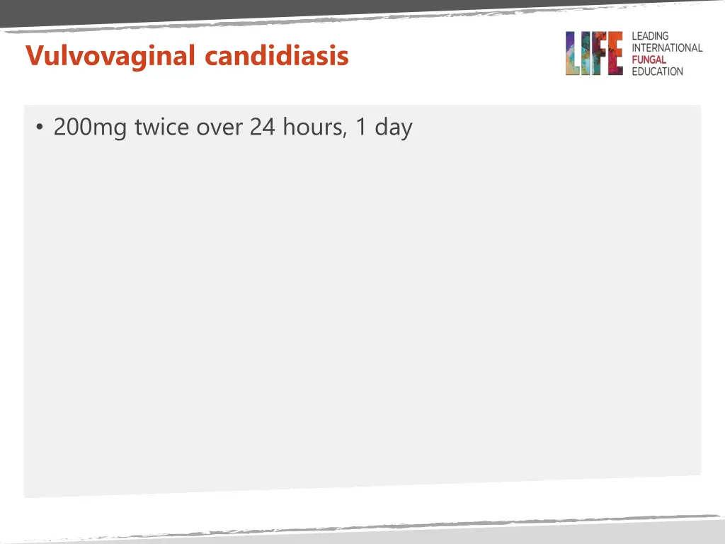 vulvovaginal candidiasis