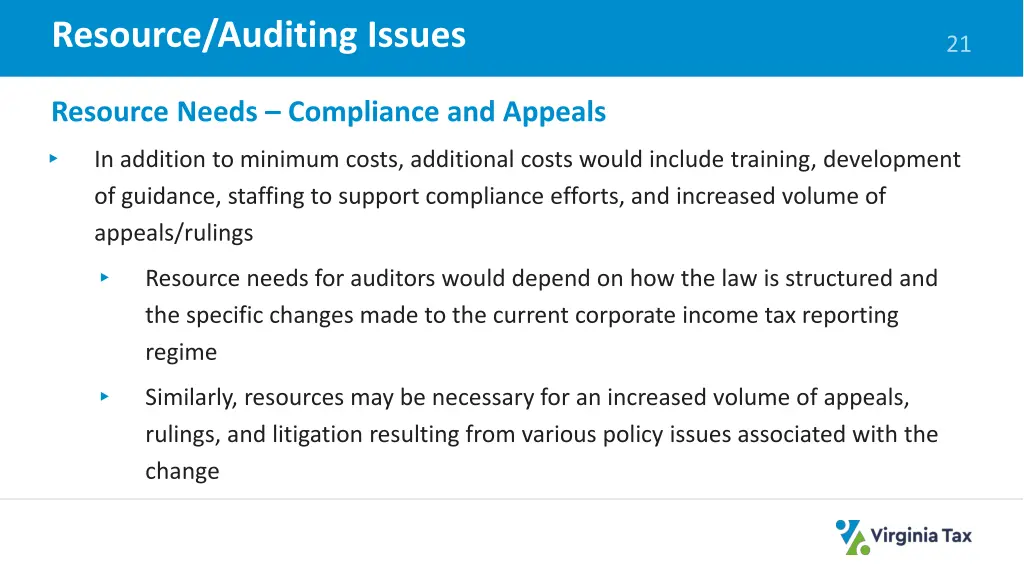 resource auditing issues 1