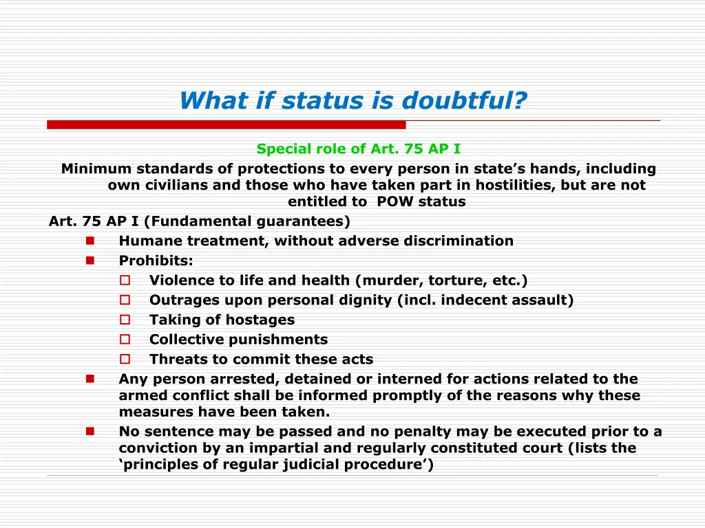 what if status is doubtful 3