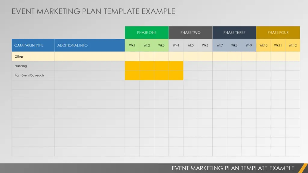 event marketing plan template example 1