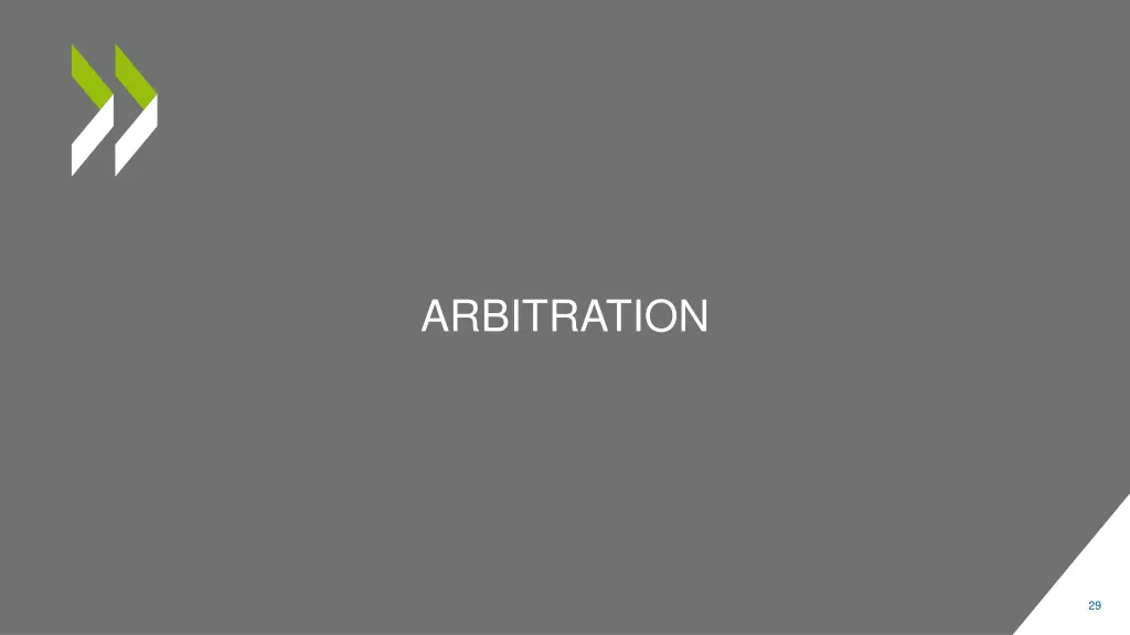 arbitration