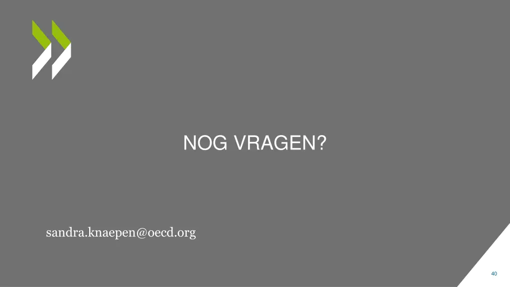 nog vragen