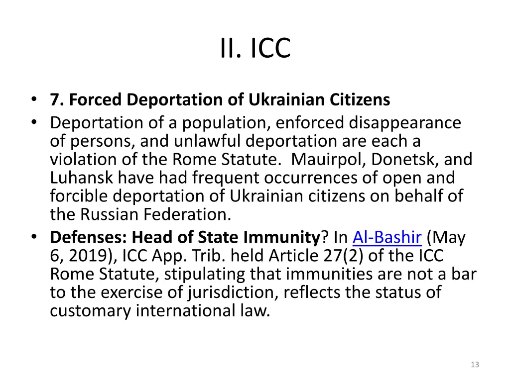 ii icc 10