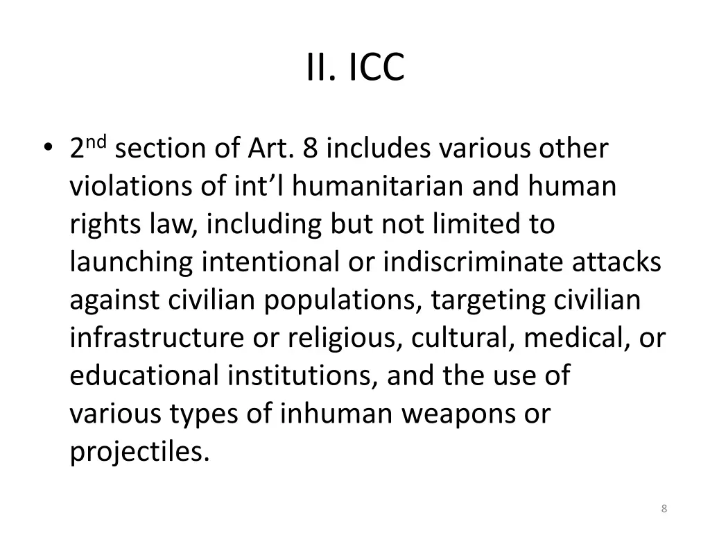 ii icc 5