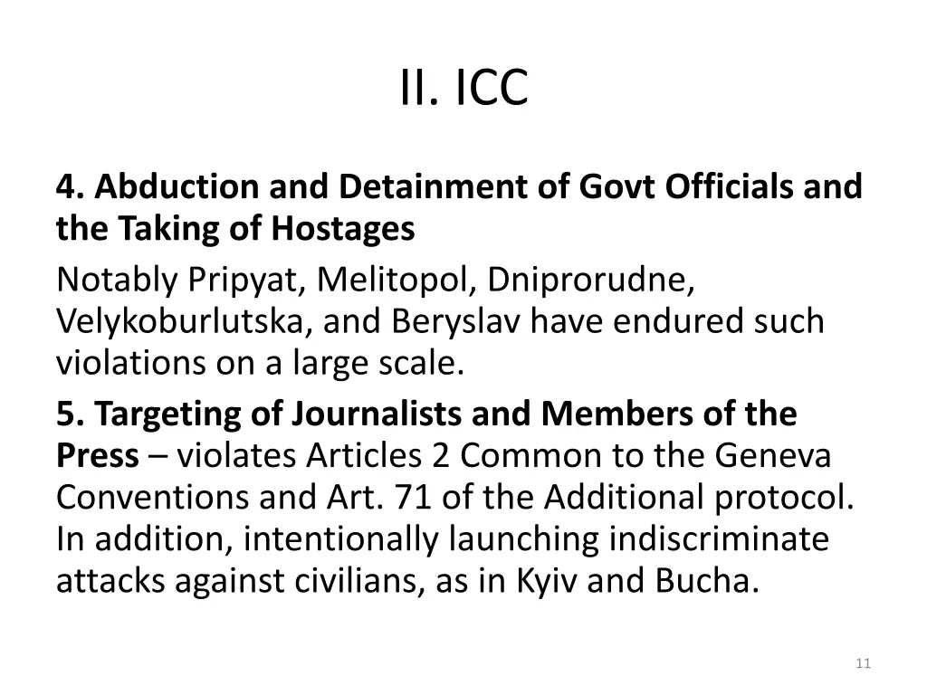 ii icc 8