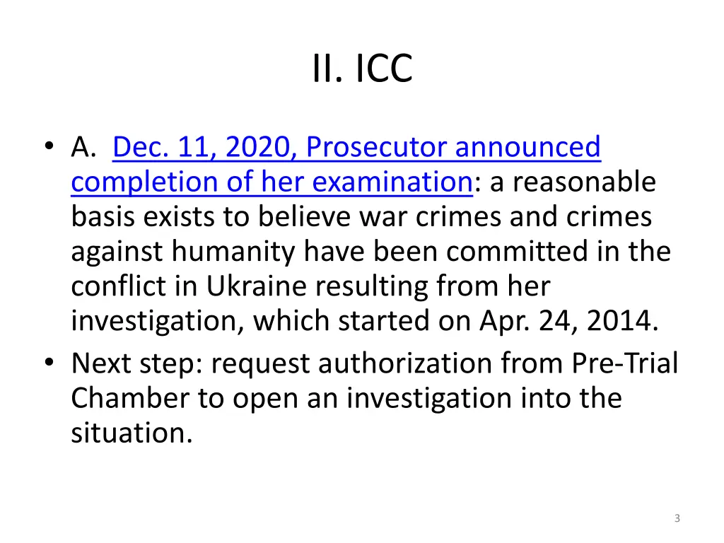ii icc
