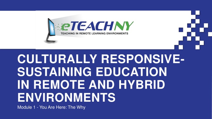 culturally responsive sustaining education