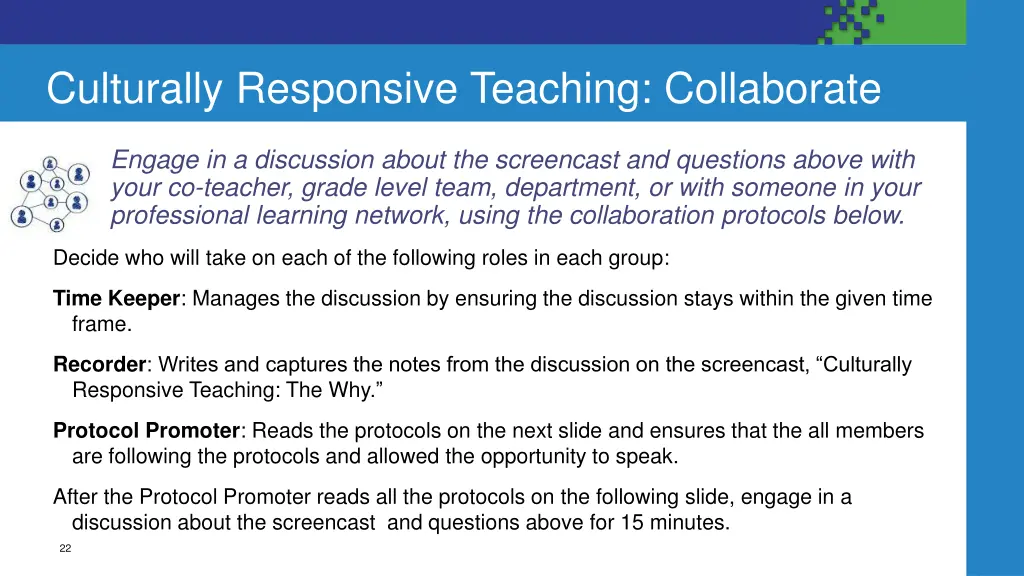 culturally responsive teaching collaborate