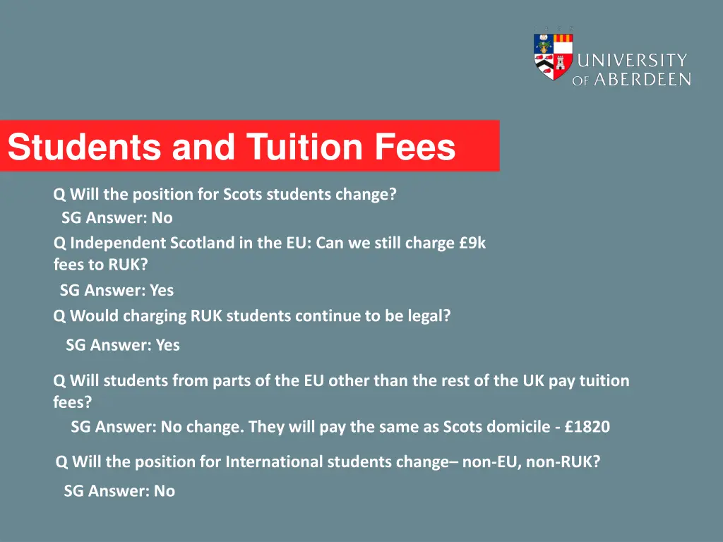 students and tuition fees