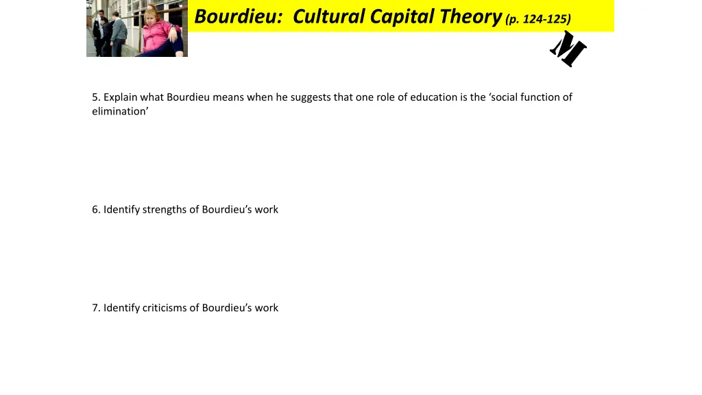 bourdieu cultural capital theory p 124 125 1