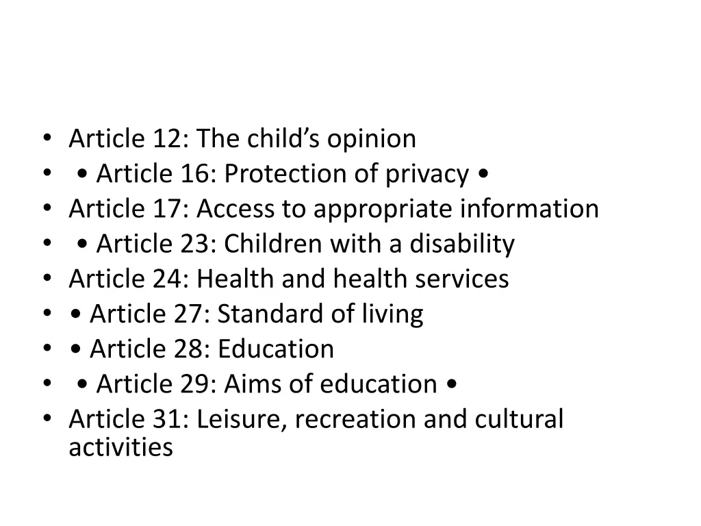 article 12 the child s opinion article