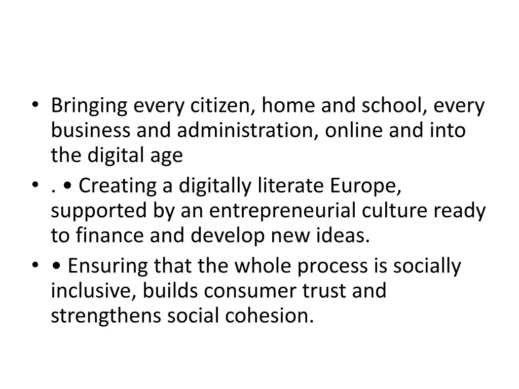 bringing every citizen home and school every