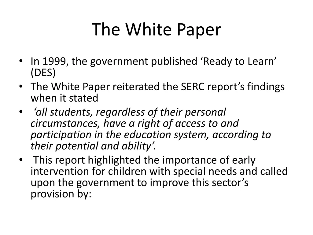 the white paper