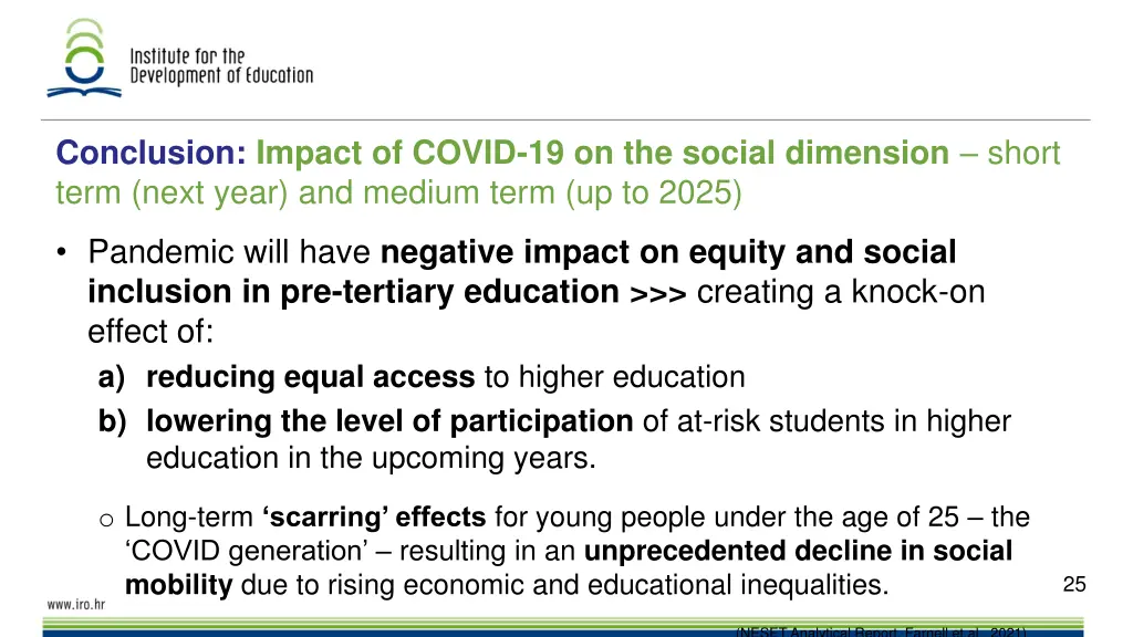 conclusion impact of covid 19 on the social