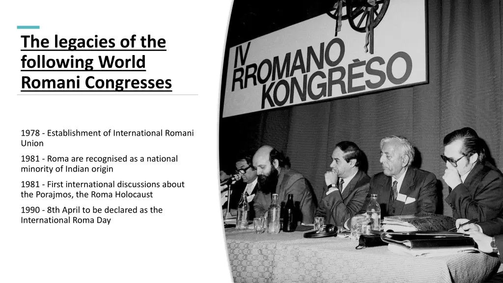the legacies of the following world romani