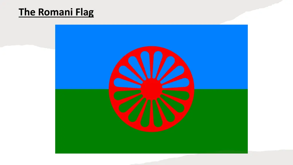 the romani flag